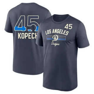 Men's Los Angeles Dodgers Michael Kopech Navy 2024 City Connect Performance T-Shirt
