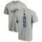 Youth Los Angeles Dodgers Kristopher Negron Ash Backer T-Shirt