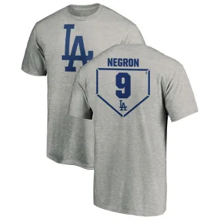 Youth Los Angeles Dodgers Kristopher Negron Gray RBI T-Shirt Heathered