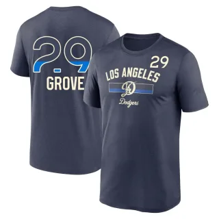 Youth Los Angeles Dodgers Michael Grove Navy 2024 City Connect Performance T-Shirt