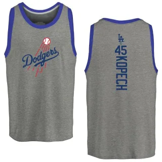 Youth Los Angeles Dodgers Michael Kopech Ash Backer Tank Top